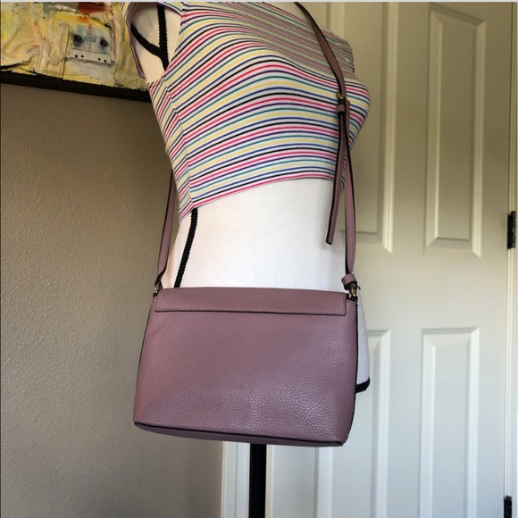 Pink leather crossbody bag from Kate Spade - Picture 3 of 4